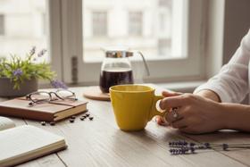 Xicara Cafe 200ml Amarela Jogo Xicaras Porcelana Canecas Louça