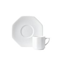 Xicara Café com Pires 100ml Porcelana Schmidt - Mod. Orion 078