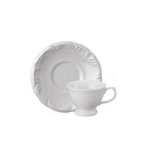 Xicara Café Com Pires 70ml Porcelana Schmidt - Mod. Pomerode 114