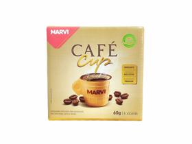 Xícara Café Cup Casquinha Comestível Com Chocolate caixa c/6un Marvi