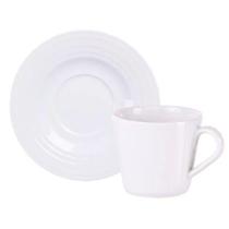 Xicara Cafe Porcelana C/ Pires Tramontina 70ml
