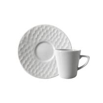 Xícara Café Porcelana com Pires 70 ml Ártico Schmidt - SCH 061 Xícara Café Porcelana com Pires 70 ml Ártico Schmidt - SCH 061