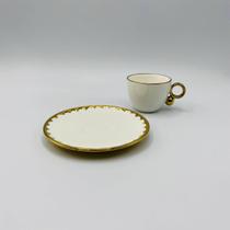 Xícara Café Porcelana com pires Egg 90ml - Wolff