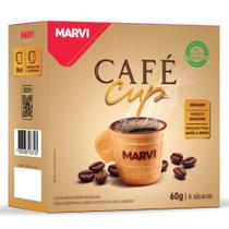 Xicara Casquinha Café Cup com Chocolate Marvi c/ 6 Unid