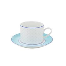 Xícara Chá Com Pires 200ml Porcelana Schmidt - Dec. Maitê 2264 Xícara Chá Com Pires 200ml Porcelana Schmidt - Dec. Maitê 2264
