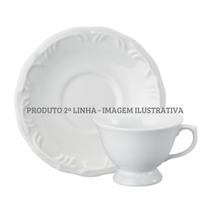 Xicara Chá Com Pires 200ml Porcelana Schmidt - Mod. Pomerode 2 LINHA