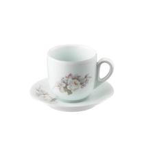 Xícara Chá Pires 25 Linha Pampa Eterna Porcelana Schmidt Xícara Chá Pires 25 Linha Pampa Eterna Porcelana Schmidt
