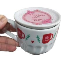 Xicara Com Tampa Gratidao 250ml