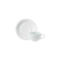 Xicara Consume 100ml com Pires Porcelana Schmidt - Mod. Voyage 202