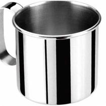 Xicara de Aço Inox 180ml Café Chá Suco água Inox Brilhante Linda e Reforçada Xicara de Aço Inox 180ml Café Chá Suco água Inox Brilhante Linda e Reforçada