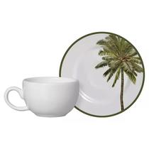 Xícara de Café Branca com Pires Malibu Plus 80ml 1081-105 - Alleanza