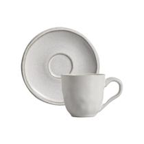 Xícara De Café Com Pires Daily Snow 70Ml Porto Brasil Xícara De Café Com Pires Daily Snow 70Ml Porto Brasil
