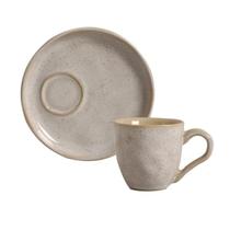 Xícara De Café Com Pires Descentralizado Bio Latte 70Ml Porto Brasil