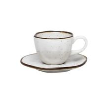 Xícara de Café com Pires Ryo Maresia em Porcelana 75ml - Oxford