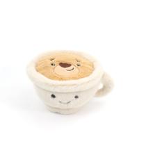 Xícara de café de cappuccino de pelúcia RECUR de pelúcia de 20 cm
