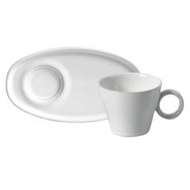 Xícara de Café Neo New White Porto Brasil 110 ml com Pires