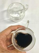 xícara de café parede dupla camada de vidro 2 unidades 80mL caneca de cafe nespesso dolcegusto