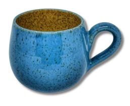 Xícara de Café Pequena Azul Turquesa