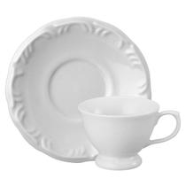 Xícara de Café Pomerode com Pires de Porcelana Schmidt 70 ml