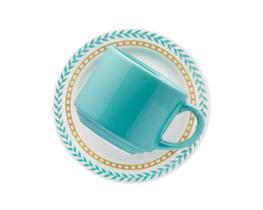 Xícara de Chá 180ml Com Pires Biona Donna Louros Oxford