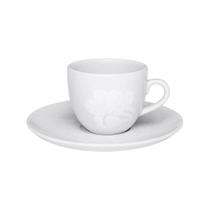 Xícara de Chá 200ml com Pires Coup Blanc Oxford Porcelanas