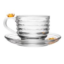 Xícara de Chá com pires Abelha Little Bee 200ml - Lyor Xícara de Chá com pires Abelha Little Bee 200ml - Lyor