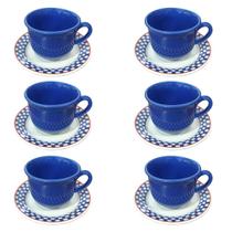 Xícara De Chá Com Pires Jardim De Cerejas 200Ml 6Un - Biona