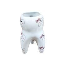 xicara de cha dente grande Dente Molar de Porcelana - Hp Decor