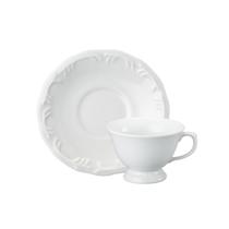 Xícara de Chá Pomerode com Pires de Porcelana 200 ml Schmidt