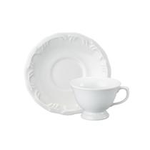 Xícara de Chá Pomerode com Pires de Porcelana Schmidt 200 ml