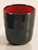 Xícara de Chá Yanco CR-9305 Melamina 207 ml Preto e Vermelho Pacote com 48 Xícara de Chá Yanco CR-9305 Melamina 207 ml Preto e Vermelho Pacote com 48