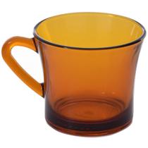 Xícara De Vidro Âmbar Para Café Chá 200ml