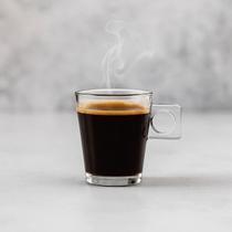 Xícara De Vidro Para Café 80ml Alça Quadrada Leve Mais Estilo E Conforto Para Sua Rotina Diária