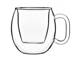 Xícara De Vidro Parede Dupla 75 Ml 2 pç Luigi Bormioli Brasil Xícara De Vidro Parede Dupla 75 Ml 2 pç Luigi Bormioli Brasil