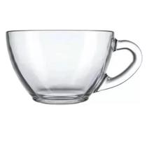Xícara De Vidro Transparente 230ml 1 Unidadade