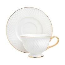 Xícara Para Chá Eclat Gold 250 ml 10 cm - Home Style