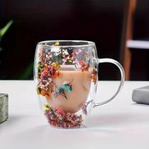 Xicara Parede Dupla De Vidro Copo Decoração De Flores Secas Caneca Decorativa Não Esquenta A Mão Prática E Moderna Bsan Shop Xicara Parede Dupla De Vidro Copo Decoração De Flores Secas Caneca Decorativa Não Esquenta A Mão Prática E Moderna Bsan Shop