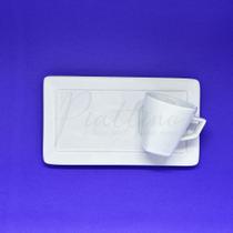 Xícara + Pires 65ML - WHITE - 02und