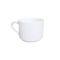 Xicara porcelana lisa hotel caneca café chá leite branca