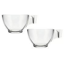 Xicara Vidro Astral Café Expresso 90ml s/ Pires 02 unid Xicara Vidro Astral Café Expresso 90ml s/ Pires 02 unid