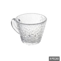 Xícaras Dê Café Com 6 Peças Lanty Martelados Xícaras Dê Café Com 6 Peças Lanty Martelados