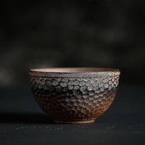 Xícaras de chá de café grés artesanal retro xícara de chá xícara de chá xícara única xícara de chá de cerâmica kung fu troca de xícara de chá Xícaras de chá de café grés artesanal retro xícara de chá xícara de chá xícara única xícara de chá de cerâmica kung fu troca de xícara de chá