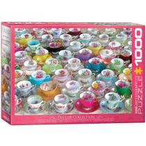 Xícaras de chá Puzzle EuroGraphics 1000 peças Xícaras de chá Puzzle EuroGraphics 1000 peças