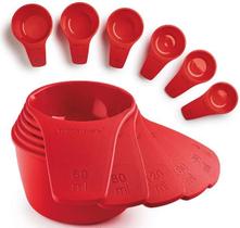 Xícaras Medidoras Geração II Chili (Vermelho) Tupperware Xícaras Medidoras Geração II Chili (Vermelho) Tupperware