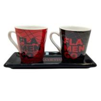 Xicaras Tul 130ml Com 1 Pires Flamengo