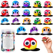 Xihaian Pompons 50 Unidades Multicoloridos 3 cm para Sala de Aula