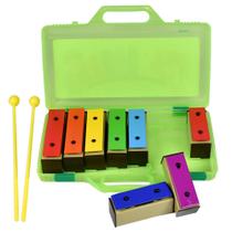 Xilofone Glockenspiel ENNBOM 8 Notas com Capa Xilofone Glockenspiel ENNBOM 8 Notas com Capa