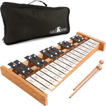 Xilofone Glockenspiel MINIARTIS Full Size 27 Note com estojo