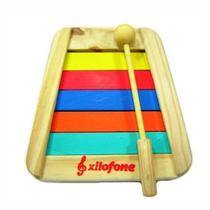 Xilofone Infantil Madeira - Pequeno - Multicolorido 100% Artesanal Xilofone Infantil Madeira - Pequeno - Multicolorido 100% Artesanal
