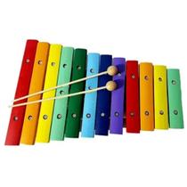 Xilofone Liverpool 12 Notas Infantil Madeira
